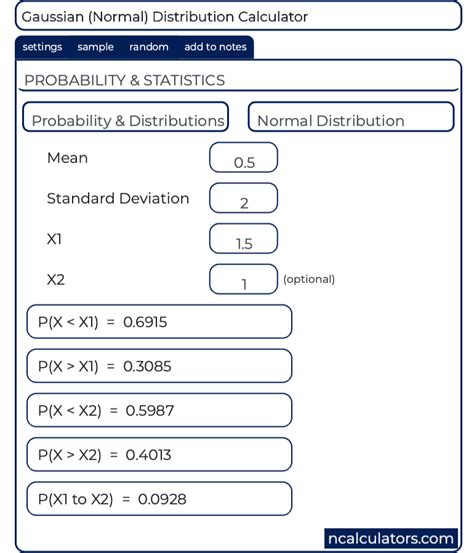 probability and statistics calculator|Probability/Statistics Calculator .